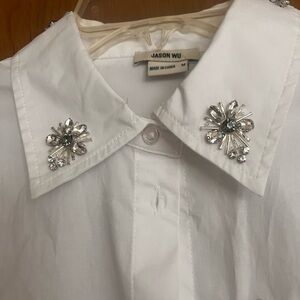 Brand new Jason Wu white bottom down shirt in medium.
